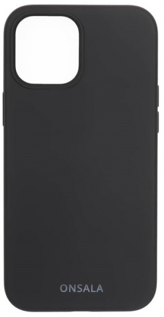 Onsala Mobilskal Silikon Black - iPhone 12 Pro Max
