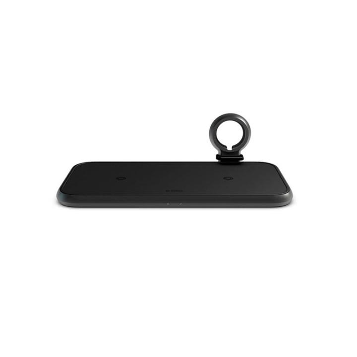 Zens 4in1 Dual Alu. Laddare QI 220V-Sladd 2x10W + 45W PD + Plats för Apple Watch Puck i gruppen SMARTPHONE & SURFPLATTOR / Laddare & Kablar / Trådlösa Qi laddare hos TP E-commerce Nordic AB (38-92460)