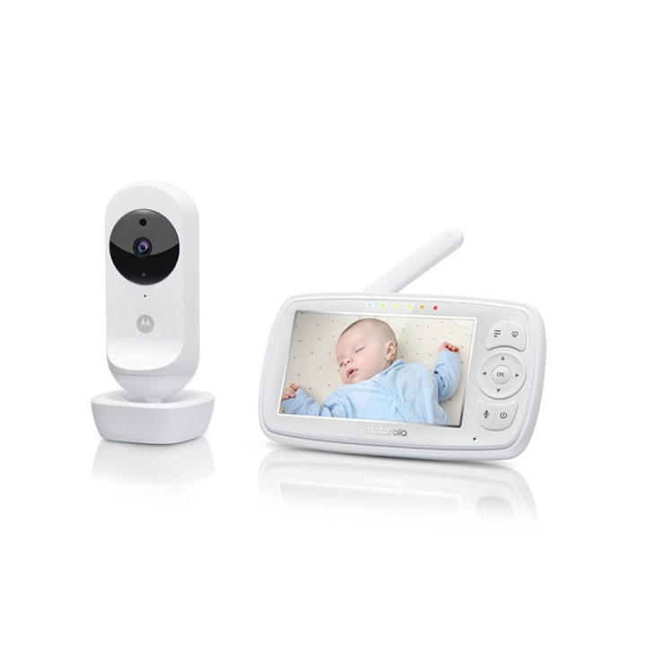 Motorola Babymonitor Ease 44 Video/Wifi i gruppen LEKSAKER, BARN- & BABYPRODUKTER / Barnsäkerhet / Babyvakt hos Teknikproffset Nordic AB (38-92472)