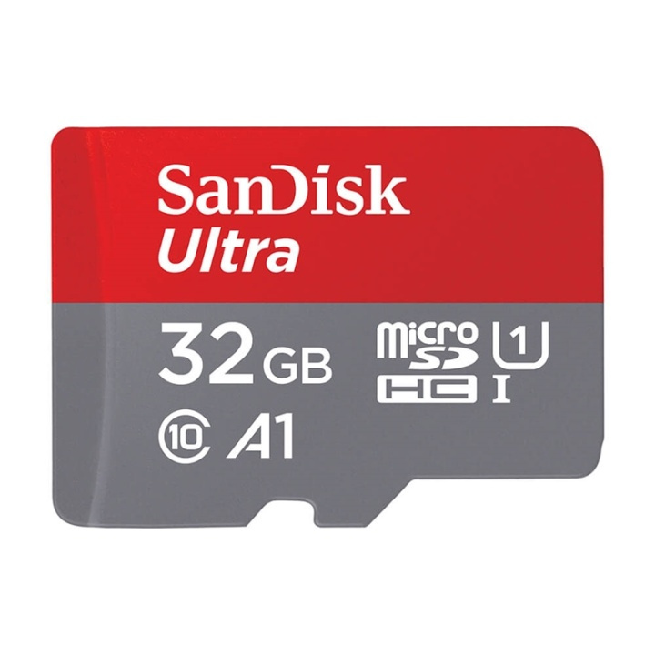 Sandisk Minneskort Microsdhc Foto Ultra 32Gb 120Mb/S Uhs-I Adapt i gruppen HEMELEKTRONIK / Lagringsmedia / Minneskort / Micro SD/HC/XC hos TP E-commerce Nordic AB (38-92505)