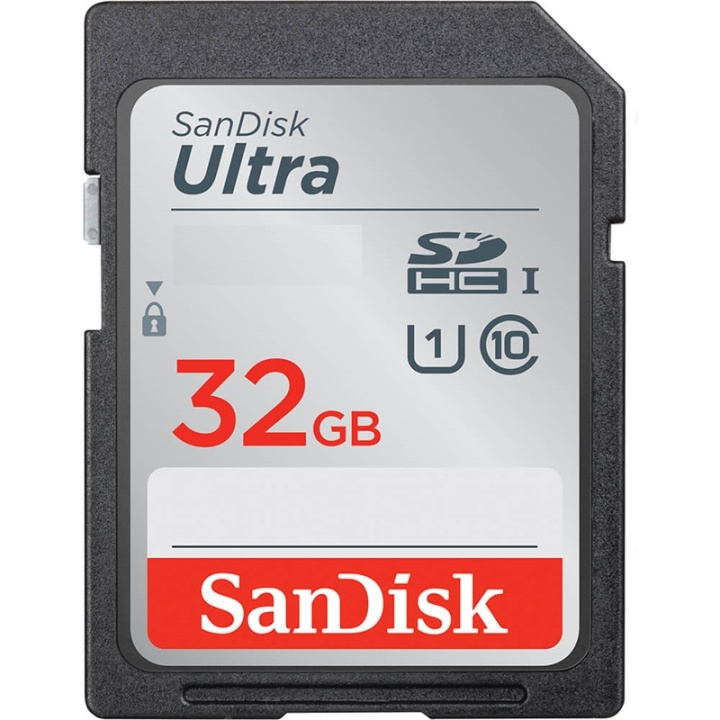 Sandisk Minneskort Sdhc Ultra 32Gb 120Mb/S i gruppen HEMELEKTRONIK / Lagringsmedia / Minneskort / SD/SDHC/SDXC hos TP E-commerce Nordic AB (38-92508)