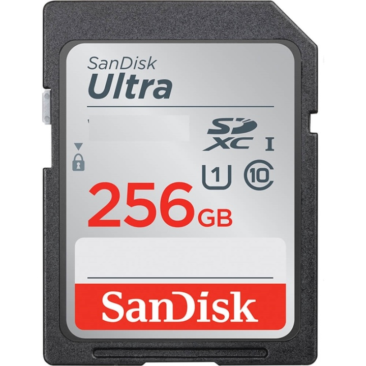 Sandisk Minneskort Sdxc Ultra 256Gb 120Mb/S i gruppen HEMELEKTRONIK / Lagringsmedia / Minneskort / SD/SDHC/SDXC hos TP E-commerce Nordic AB (38-92511)