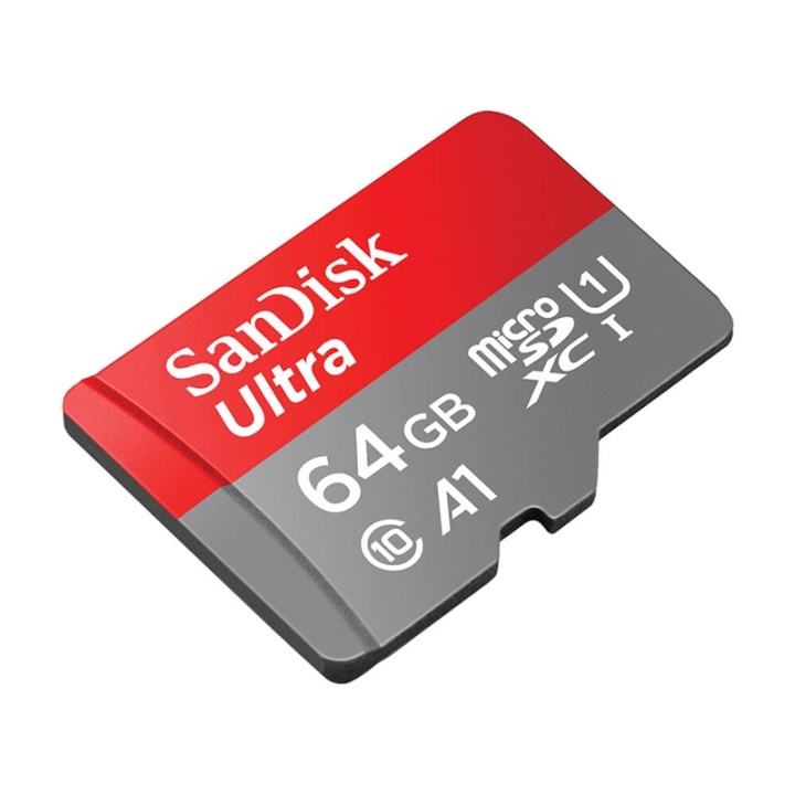 Sandisk Minneskort Microsdxc Mobil Ultra 64Gb 120Mb/S Uhs-I Adapt i gruppen HEMELEKTRONIK / Lagringsmedia / Minneskort / Micro SD/HC/XC hos TP E-commerce Nordic AB (38-92513)
