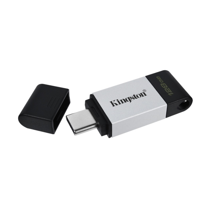 Kingston pendrive DT80 (128GB | USB-C) i gruppen HEMELEKTRONIK / Lagringsmedia / USB-minnen / USB 3.1 hos TP E-commerce Nordic AB (38-92617)