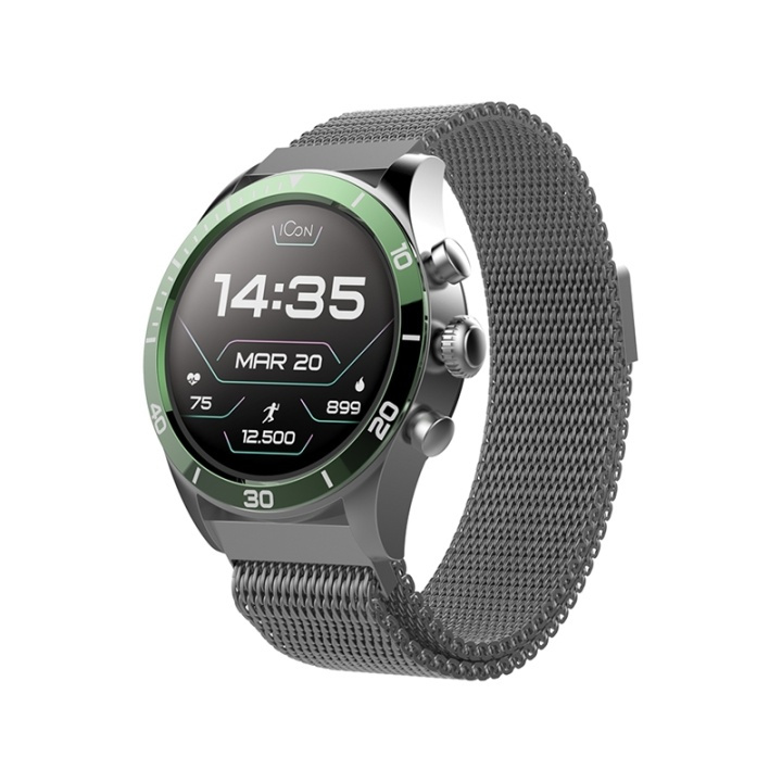 Forever Icon AW-100 Smartklocka, Grön i gruppen SPORT, FRITID & HOBBY / Smartwatch & Aktivitetsarmband / Smartwatches hos TP E-commerce Nordic AB (38-92668)