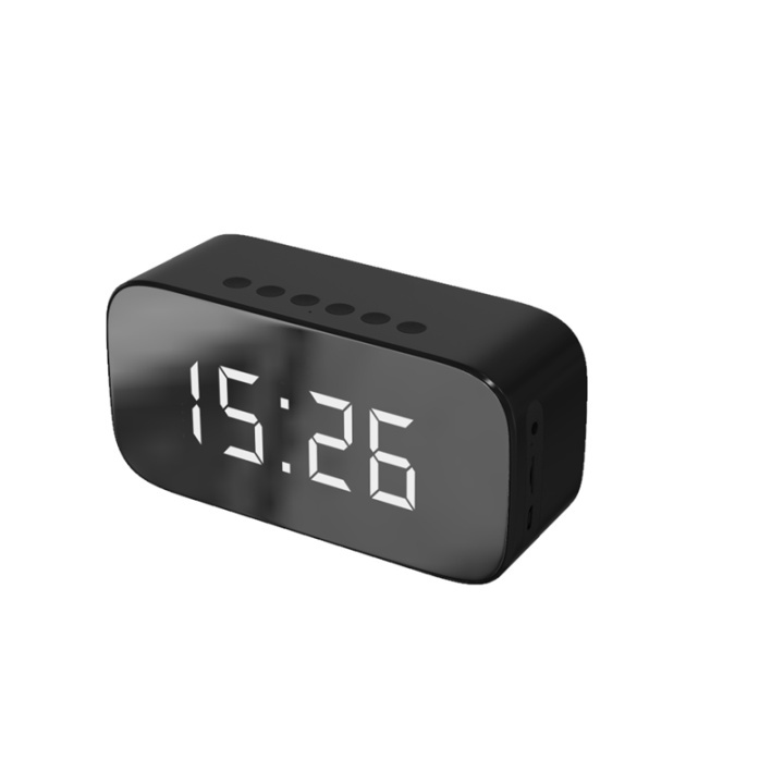 Setty GB-200 Väckarklocka med Bluetooth 5.0, Svart i gruppen HEM, HUSHÅLL & TRÄDGÅRD / Väggklockor & Räkneverk / Väckarklockor hos TP E-commerce Nordic AB (38-92739)