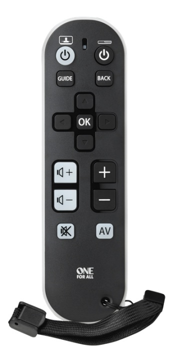 One For All URC 6810 Universal Remote Control Zapper, TV i gruppen HEMELEKTRONIK / Ljud & Bild / TV & Tillbehör / Fjärrkontroller hos Teknikproffset Nordic AB (38-92826)