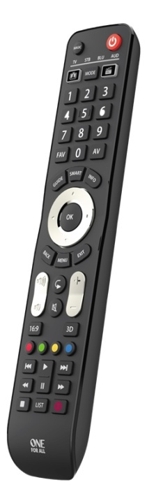 One For All URC 7145 Universal Remote Control - Evolve 4 i gruppen HEMELEKTRONIK / Ljud & Bild / TV & Tillbehör / Fjärrkontroller hos TP E-commerce Nordic AB (38-92830)