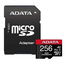 ADATA 256GB UHS-I U3 V30S(R:100MB/s/W:70MB/s) HIGH MicroSD w/adapter i gruppen HEMELEKTRONIK / Lagringsmedia / Minneskort / Micro SD/HC/XC hos TP E-commerce Nordic AB (38-93004)