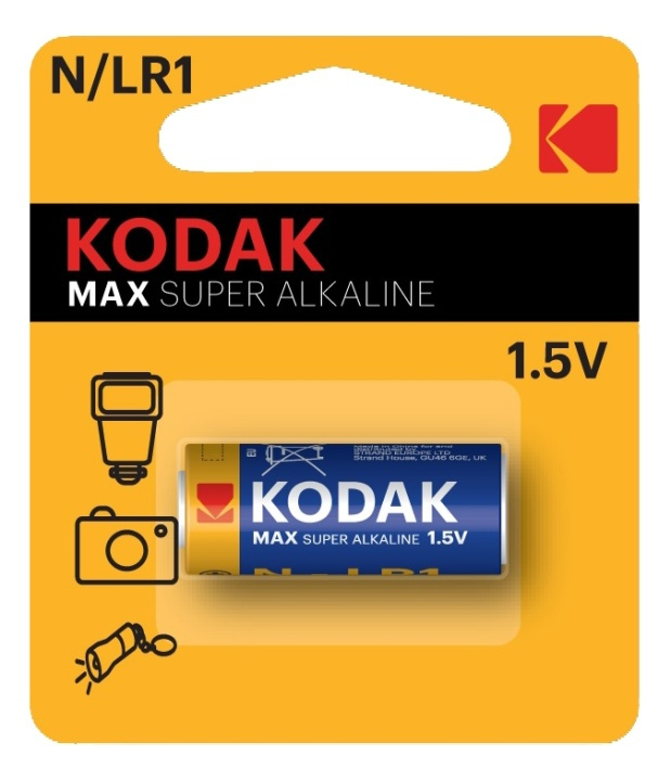 Kodak ULTRA alkaline N battery (1 pack) i gruppen HEMELEKTRONIK / Foto & Video / Kamerabatterier hos TP E-commerce Nordic AB (38-93095)