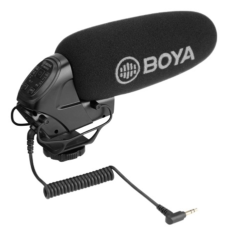 BOYA Super-cardioid Shotgun Microphone i gruppen HEMELEKTRONIK / Ljud & Bild / Handhållna mikrofoner hos TP E-commerce Nordic AB (38-93100)