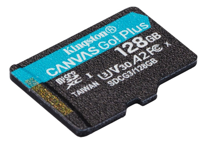 Kingston 128GB microSDXC Canvas Go Plus 170R A2 U3 V30 no Adapter i gruppen HEMELEKTRONIK / Lagringsmedia / Minneskort / Micro SD/HC/XC hos TP E-commerce Nordic AB (38-93404)