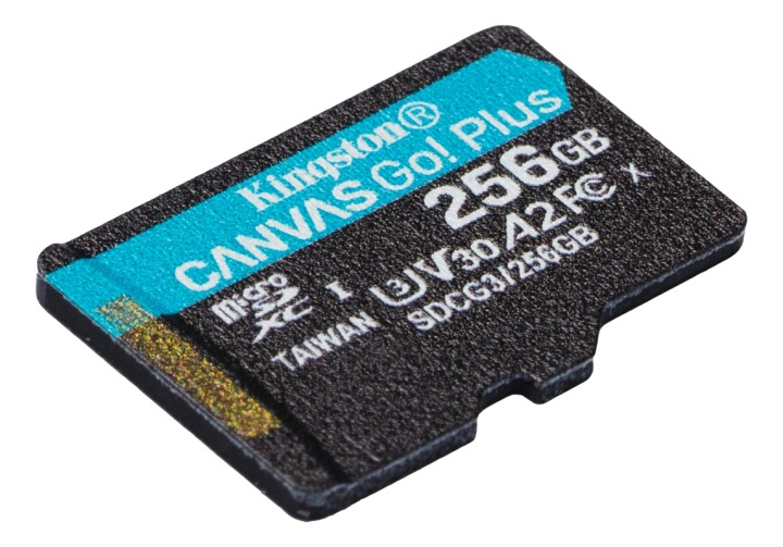 Kingston 256GB microSDXC Canvas Go Plus 170R A2 U3 V30 no Adapter i gruppen HEMELEKTRONIK / Lagringsmedia / Minneskort / Micro SD/HC/XC hos TP E-commerce Nordic AB (38-93406)