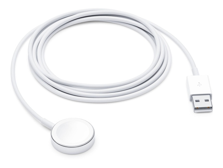 Apple Watch magnetic charging cable, 2 m i gruppen SMARTPHONE & SURFPLATTOR / Träning, hem & fritid / Apple Watch & tillbehör / Tillbehör hos TP E-commerce Nordic AB (38-93480)