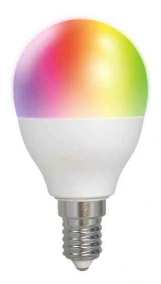 DELTACO SMART HOME LED-lampa, E14, WiFI 2,4GHz, 5W, 470lm, dimbar, 2700K-6500K,