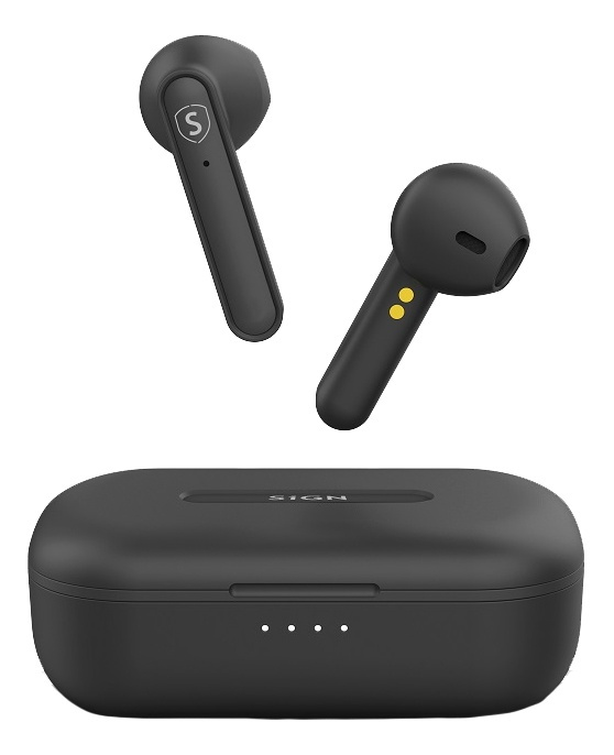 SiGN Freedom wireless in-ear buds, black i gruppen HEMELEKTRONIK / Ljud & Bild / Hörlurar & Tillbehör / Hörlurar hos TP E-commerce Nordic AB (38-93571)