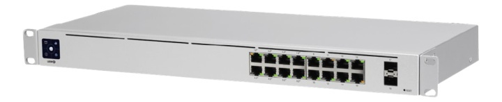 Ubiquiti UniFi 16Port Gigabit Switch with PoE and SFP i gruppen DATORER & KRINGUTRUSTNING / Datorkablar / Switchar & Splittrar hos TP E-commerce Nordic AB (38-93638)