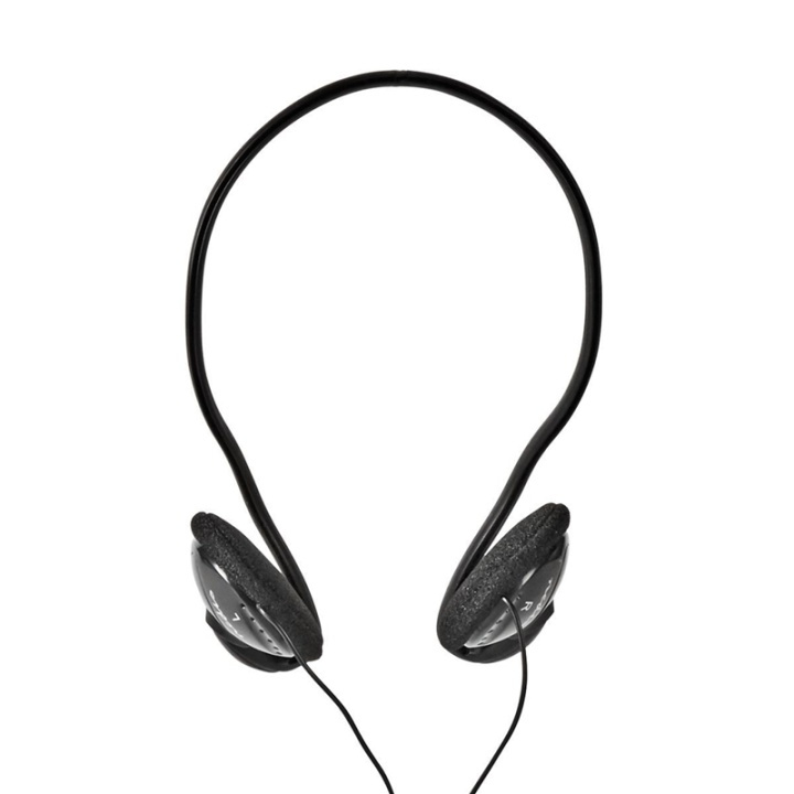 Nedis On-Ear Trådbundna Hörlurar | 3.5 mm | Kabellängd: 2.10 m | Svart i gruppen HEMELEKTRONIK / Ljud & Bild / Hörlurar & Tillbehör / Hörlurar hos TP E-commerce Nordic AB (38-93739)