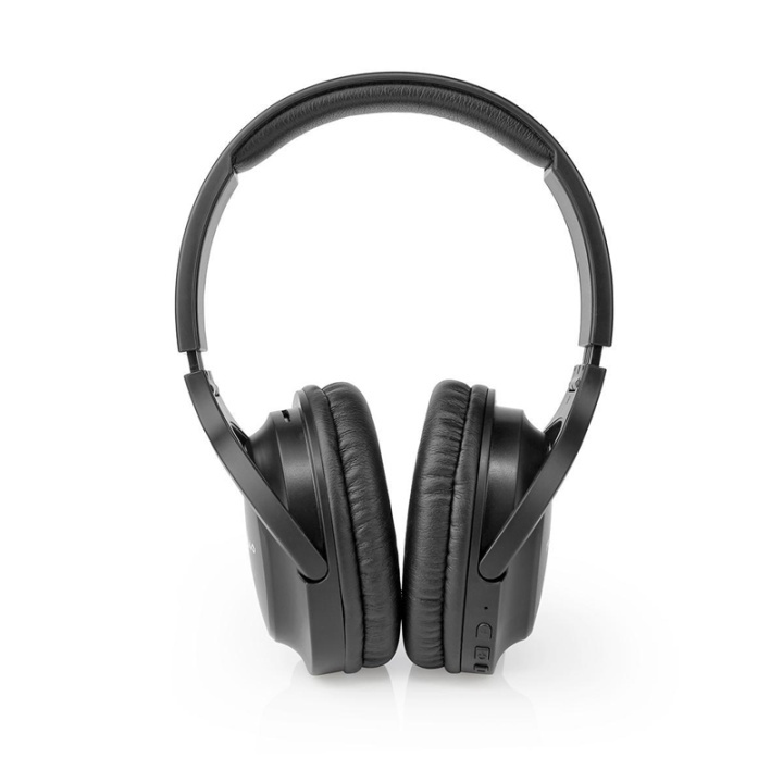 Nedis Trådlösa Over-Ear hörlurar | Maximal batteritid: 20 timmar | Inbygd mikrofon | Tryck på Kontroll | Stöd för röststyrning | Volymkontroll | Resväska ingår | Svart i gruppen HEMELEKTRONIK / Ljud & Bild / Hörlurar & Tillbehör / Hörlurar hos TP E-commerce Nordic AB (38-93769)
