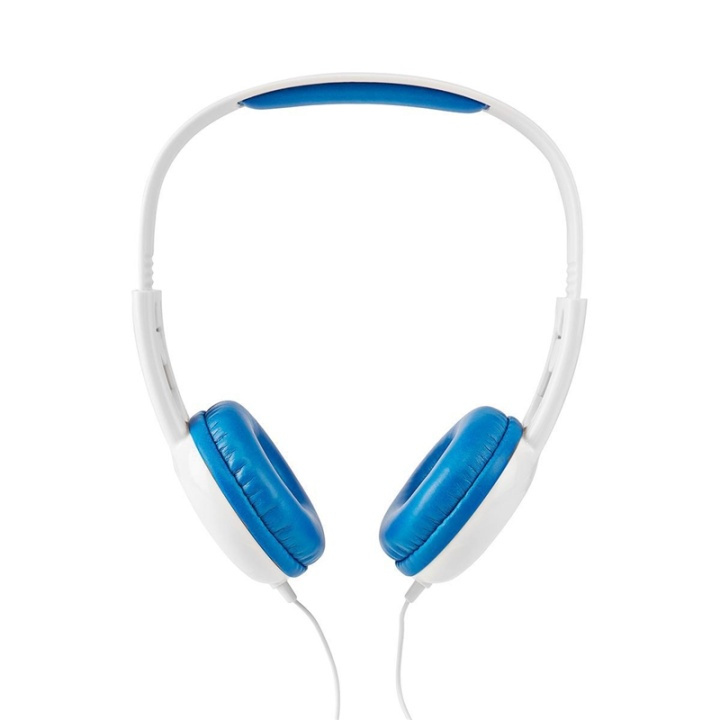 Nedis On-Ear Trådbundna Hörlurar | 3.5 mm | Kabellängd: 1.20 m | 82 dB | Blå i gruppen HEMELEKTRONIK / Ljud & Bild / Hörlurar & Tillbehör / Hörlurar hos TP E-commerce Nordic AB (38-93770)