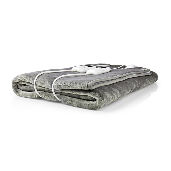 Nedis Elektrisk Filt | Filt | 2 Personer | 160 x 140 cm | 9 Värmeinställningar | Tvättbar | Överhettningsskydd | Digital kontroll | Fleece / Polyester i gruppen SKÖNHET & HÄLSA / Massage & Wellness / Värmefiltar hos TP E-commerce Nordic AB (38-93886)