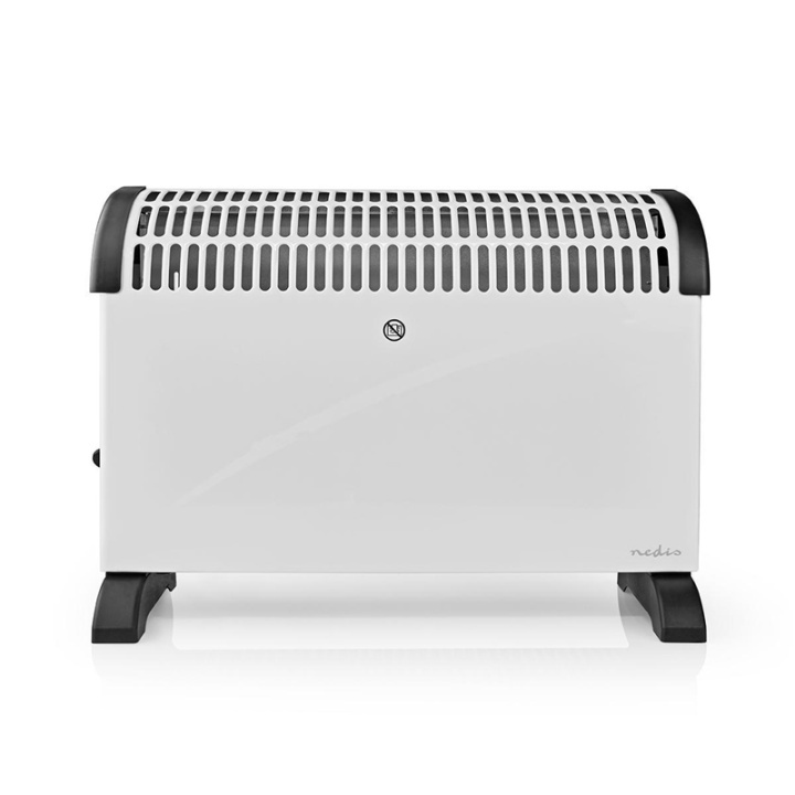 Nedis Konvektionsvärmare | 2000 W | 3 Värmeinställningar | Justerbar termostat | Skydd för att ramla | Integrerade handdtag | Vit i gruppen HEM, HUSHÅLL & TRÄDGÅRD / Fläktar & Klimatprodukter / Element hos TP E-commerce Nordic AB (38-93888)