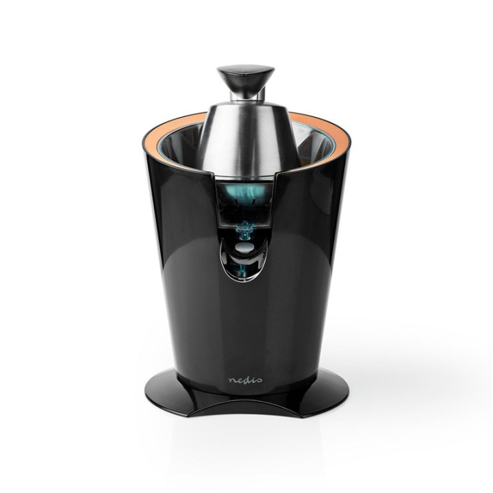 Nedis Citruspress | 160 W | Orange / Svart i gruppen HEM, HUSHÅLL & TRÄDGÅRD / Hushållsmaskiner / Vatten & Juice / Juicepressar hos TP E-commerce Nordic AB (38-93953)