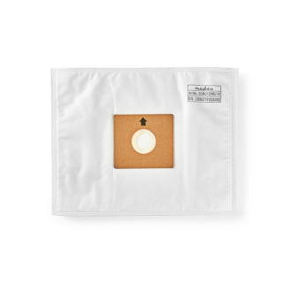 Nedis Dammsugarpåse | 10 st. | Syntetisk | Säljs mest för: Nedis® VCBG500 / VCBG550-Series | Vit