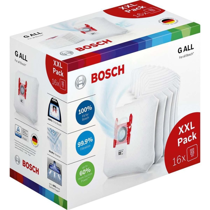 Bosch Dammsugarpåse Bosch Type G i gruppen HEM, HUSHÅLL & TRÄDGÅRD / Städprodukter / Dammsugare & Tillbehör / Tillbehör / Dammsugarpåsar hos TP E-commerce Nordic AB (38-93985)