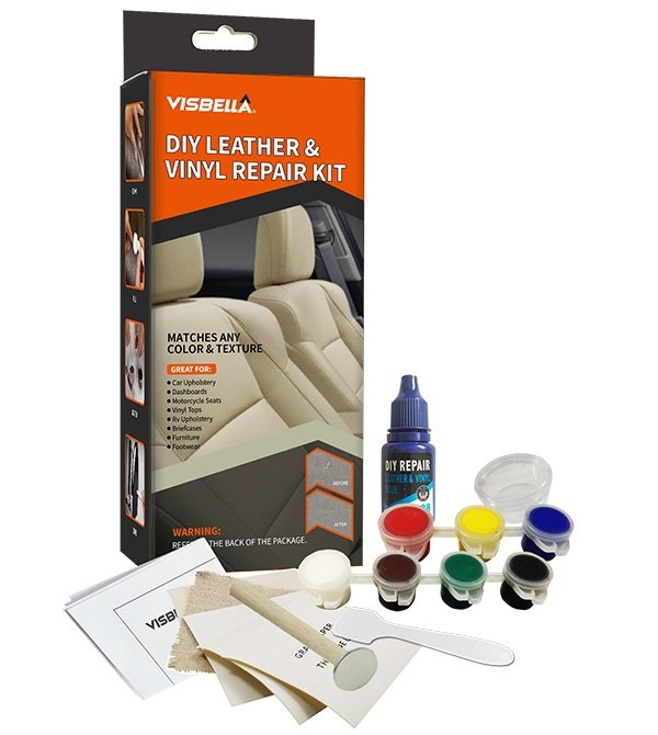 Visbella Reparationssats för läder och vinyl, olika färger i gruppen BIL / Bilvård hos TP E-commerce Nordic AB (38-94064)
