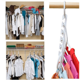 Organizer klädhängare 8-pack