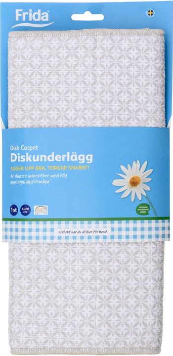 Frida Diskunderlägg i mikrofiber för effektiv torkning i gruppen HEM, HUSHÅLL & TRÄDGÅRD / Städprodukter / Övriga städtillbehör hos TP E-commerce Nordic AB (38-94289)