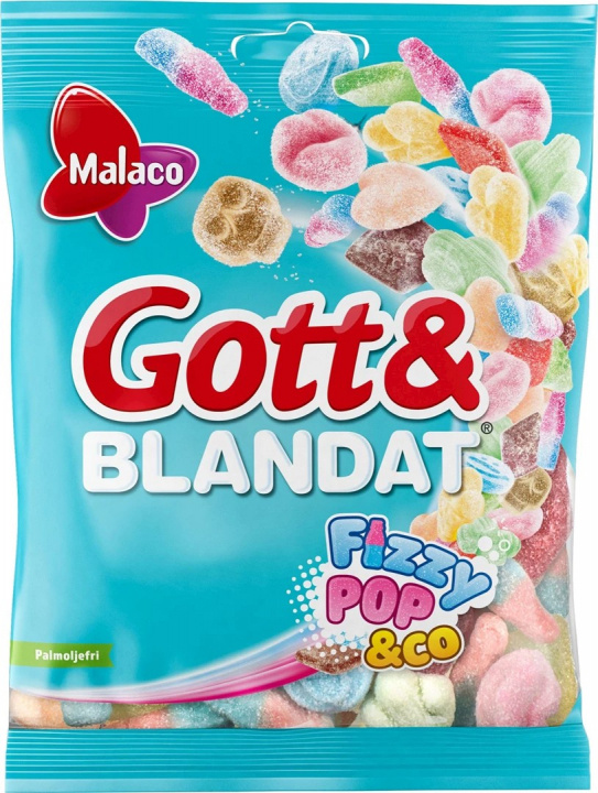 Cloetta Gott & Blandat FizzyPop 700gr i gruppen SPORT, FRITID & HOBBY / Roliga prylar / Godis hos TP E-commerce Nordic AB (38-94398)