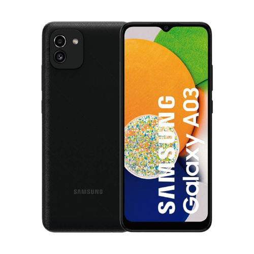 Samsung Galaxy A03 64Gb SM-A035G/DSN Svart i gruppen SMARTPHONE & SURFPLATTOR / Mobiltelefoner & smartphones hos Teknikproffset Nordic AB (38-94438)