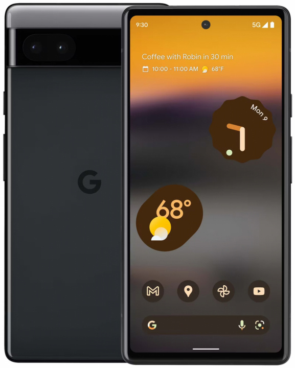 Google Pixel 6a 6/128GB (Charcoal) i gruppen SMARTPHONE & SURFPLATTOR / Mobiltelefoner & smartphones hos TP E-commerce Nordic AB (38-94445)