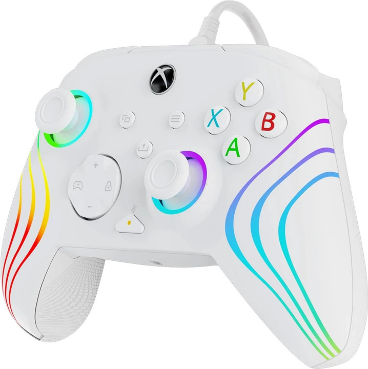 PDP Afterglow Wave Trådad Spelkontroll för Xbox & Windows 10/11 i gruppen HEMELEKTRONIK / Spelkonsoler & Tillbehör / Xbox Series X/S / Tillbehör hos TP E-commerce Nordic AB (38-94548)