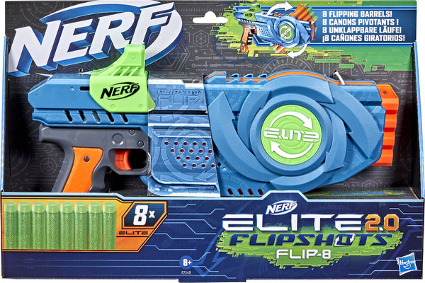 Nerf Elite 2.0 Flip 8 Blaster i gruppen LEKSAKER, BARN- & BABYPRODUKTER / Spel / Utomhusspel hos TP E-commerce Nordic AB (38-94561)