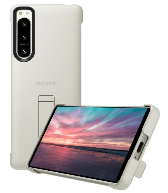 Sony Xperia 5 IV Backcover Ecru White i gruppen SMARTPHONE & SURFPLATTOR / Mobilskydd / Sony hos TP E-commerce Nordic AB (38-94687)