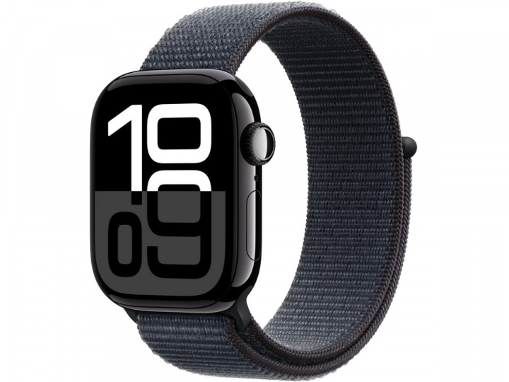 Apple Watch Series 10 GPS 42mm Aluminium (gagatsvart) i gruppen SPORT, FRITID & HOBBY / Smartwatch & Aktivitetsarmband / Smartwatches hos TP E-commerce Nordic AB (38-94771)
