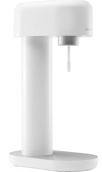 MySoda Ruby White exkl. Kolsyrepatron i gruppen HEM, HUSHÅLL & TRÄDGÅRD / Hushållsmaskiner / Vatten & Juice / Kolsyremaskiner / Kolsyremaskiner hos TP E-commerce Nordic AB (38-94864)