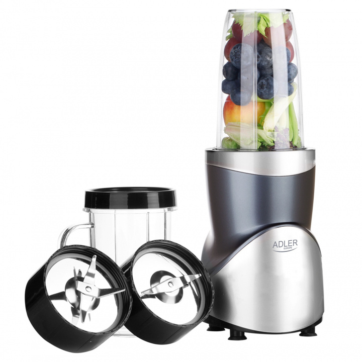 Adler AD 4084 Blender - Smoothieset i gruppen HEM, HUSHÅLL & TRÄDGÅRD / Hushållsmaskiner / Matberedare & Köksassistenter / Mixer & Blender hos TP E-commerce Nordic AB (38-94914)