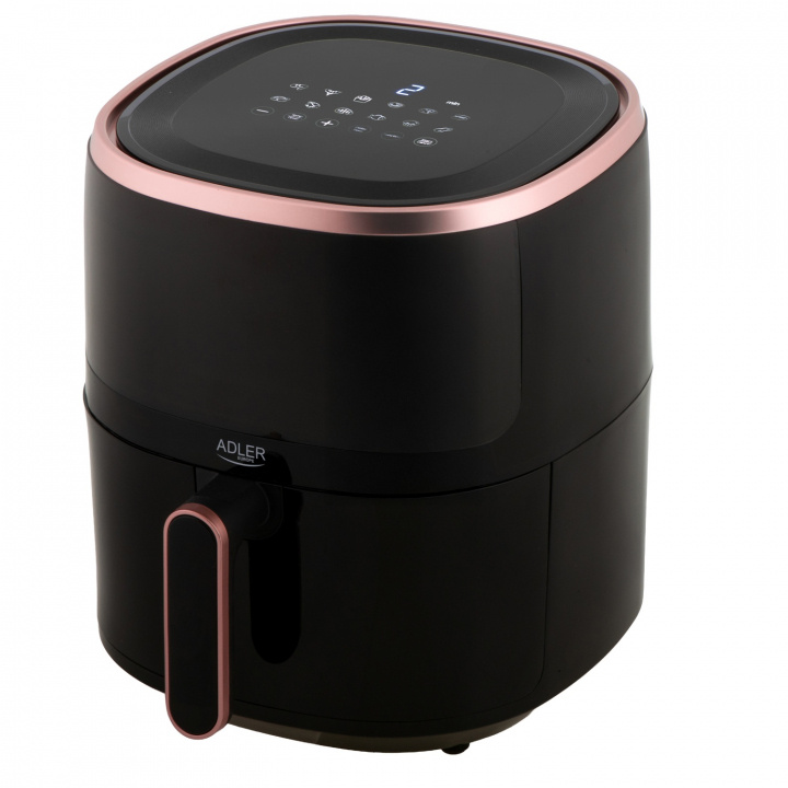 Adler AD 6322 Airfryer | 12 program | 5,0 l | LED-display i gruppen HEM, HUSHÅLL & TRÄDGÅRD / Hushållsmaskiner / Airfryers & fritöser hos TP E-commerce Nordic AB (38-94920)