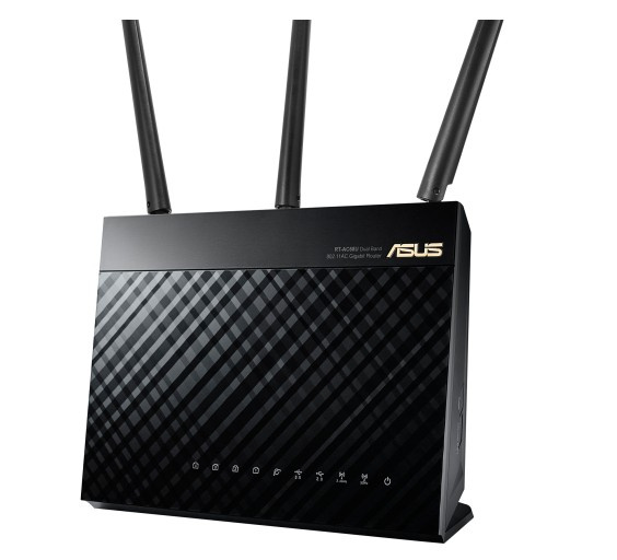 ASUS RT-AC68U - AC1900 i gruppen DATORER & KRINGUTRUSTNING / Nätverk / Routrar hos TP E-commerce Nordic AB (38-94984)