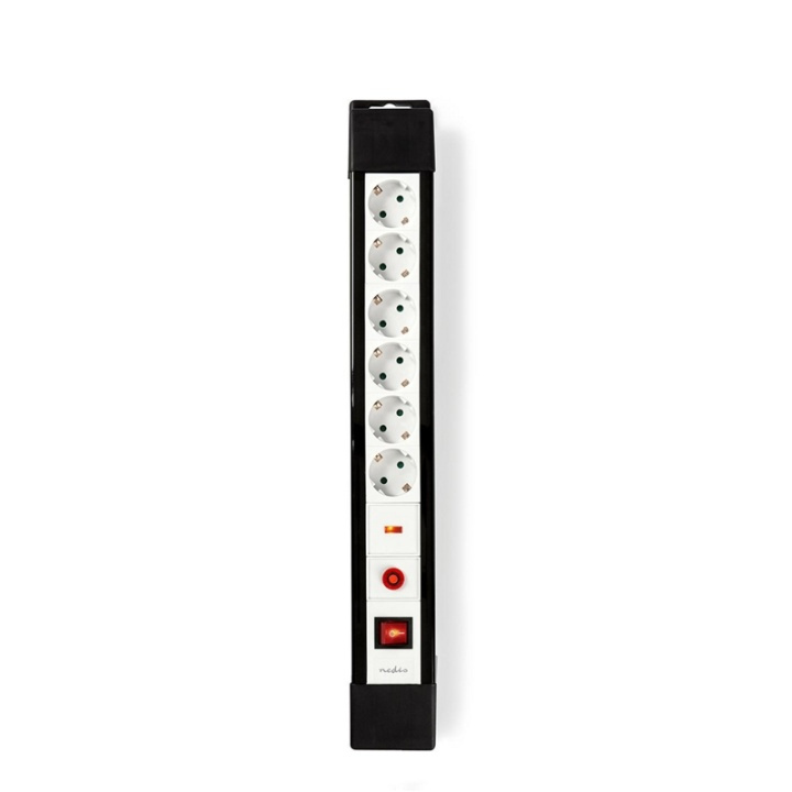 Surge Protected Extension Socket | Pro-Line | 6-Way | 3.00 m i gruppen HEM, HUSHÅLL & TRÄDGÅRD / El & Belysning / Grenuttag hos TP E-commerce Nordic AB (38-95014)