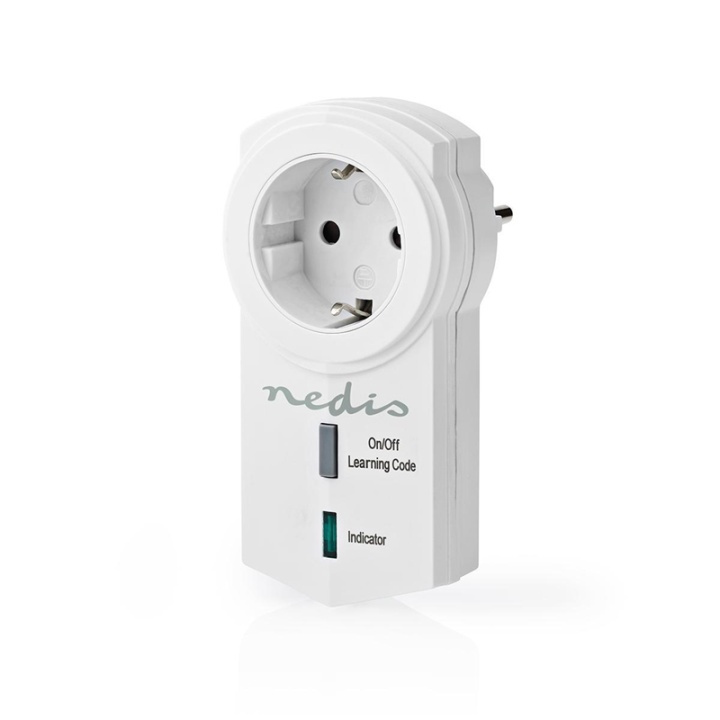 Nedis RF Plug | Mesh / 433 MHz | IP20 | 3680 W | Jordad kontakt / Typ F (CEE 7/7) | -10 - 40 °C | Vit i gruppen HEM, HUSHÅLL & TRÄDGÅRD / Smarta hem / Smart plugs hos TP E-commerce Nordic AB (38-95076)