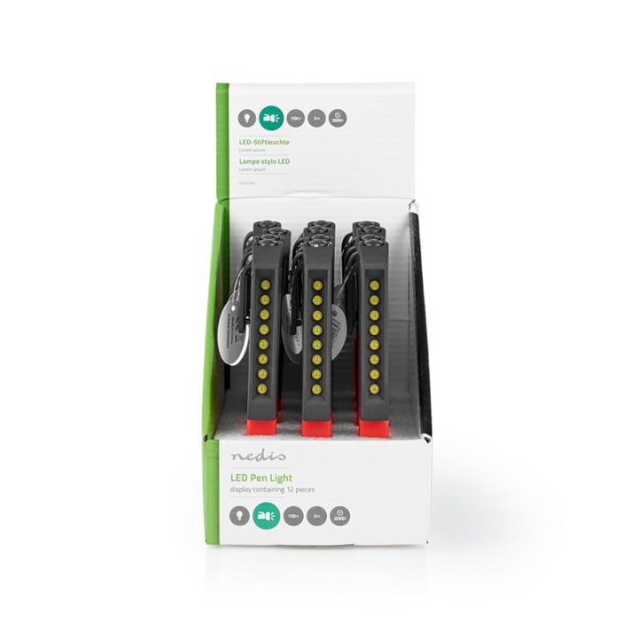 LED-pennficklampa LED-display i gruppen SPORT, FRITID & HOBBY / Ficklampor & Pannlampor / Ficklampor hos TP E-commerce Nordic AB (38-95127)