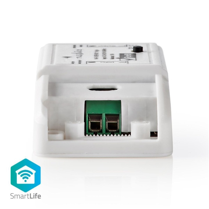Nedis Smartlife strömbrytare | Wi-Fi | 2400 W | Kopplingsplint | 9 x 4 x 2.5 cm i gruppen HEM, HUSHÅLL & TRÄDGÅRD / Smarta hem / Smarta hem-system hos TP E-commerce Nordic AB (38-95286)