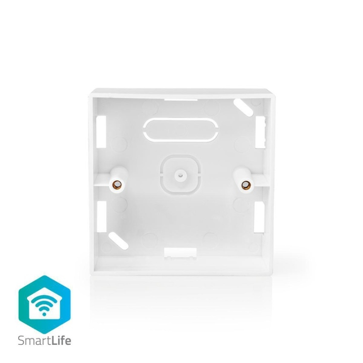 Nedis Smartlife Kontaktinsats | Tillbehör till: WIFIWC10WT / WIFIWS10WT / WIFIWS20WT | 86 mm | 86 mm | 35 mm | Ytmonterad | Vit i gruppen HEM, HUSHÅLL & TRÄDGÅRD / El & Belysning / Elinstallation / Övriga el-tillbehör hos TP E-commerce Nordic AB (38-95287)