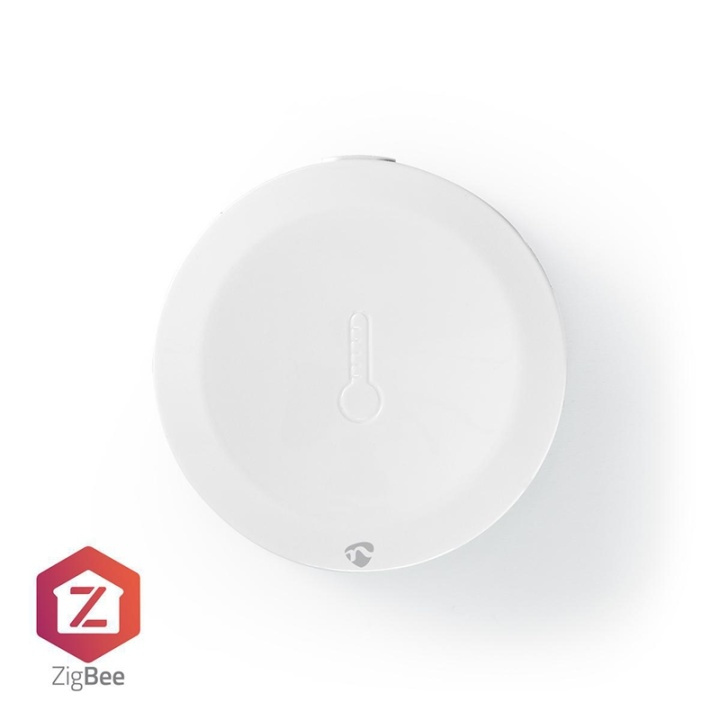 Nedis SmartLife Klimatsensor | Zigbee 3.0 | Batteridriven | Android™ / IOS | Vit i gruppen HEM, HUSHÅLL & TRÄDGÅRD / Larm & Säkerhet / Övrigt hos TP E-commerce Nordic AB (38-95317)
