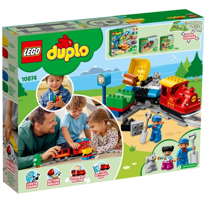 LEGO DUPLO Town - Ångtåg i gruppen LEKSAKER, BARN- & BABYPRODUKTER / Leksaker / Byggleksaker / Lego hos TP E-commerce Nordic AB (38-95422)